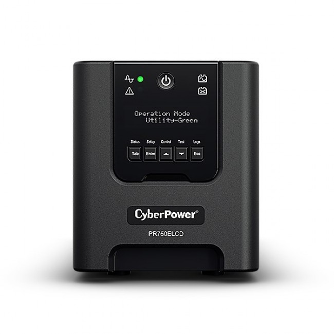 CyberPower PR750ELCD uninterruptible power supply (UPS) Line-Interactive 0.75 kVA 675 W 6 AC outlet(s)