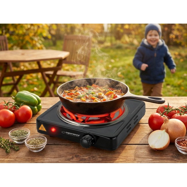 Esperanza EKH012K Black electric stove