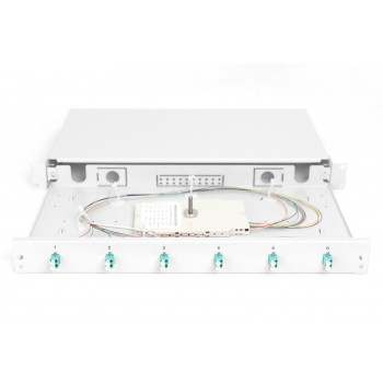 Digitus Fiber Optic Splice Box, Equipped, LC, OM3