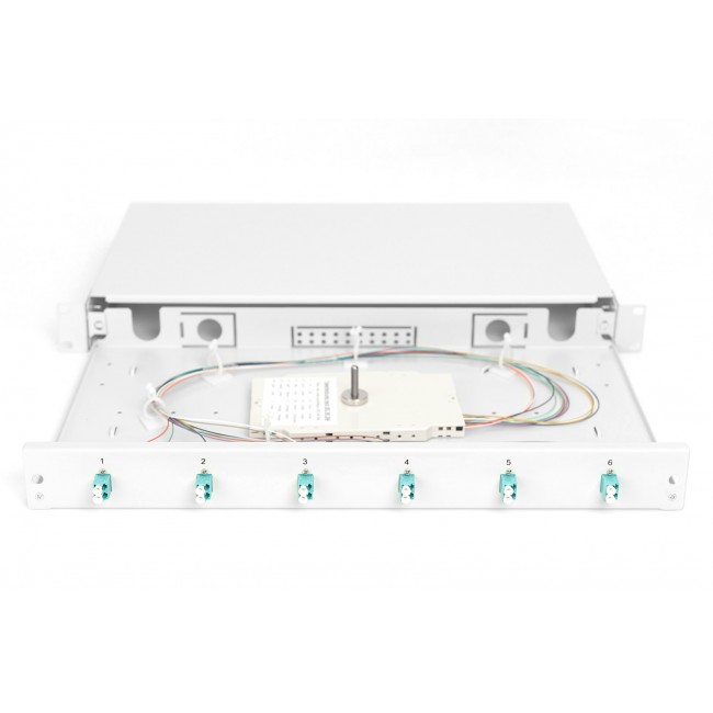 Digitus Fiber Optic Splice Box, Equipped, LC, OM3
