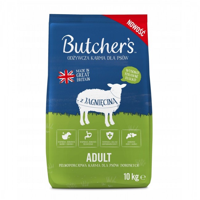 BUTCHER'S Original Lamb - dry dog food - 10kg BUTCHER'S Original Lamb - dry dog food - 10kg