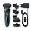 Braun Series 5 50-M4500cs Foil shaver Trimmer Black, Blue