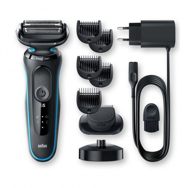 Braun Series 5 50-M4500cs Foil shaver Trimmer Black, Blue