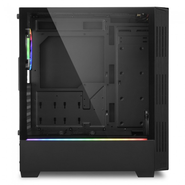 Sharkoon RGB LIT 100 Midi Tower Black