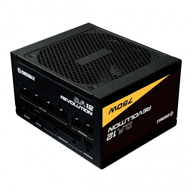 Enermax Revolution D.F.12 power supply unit 750 W 20+4 pin ATX ATX Black Enermax Revolution D.F.12 power supply unit 750 W 20+4 pin ATX ATX Black
