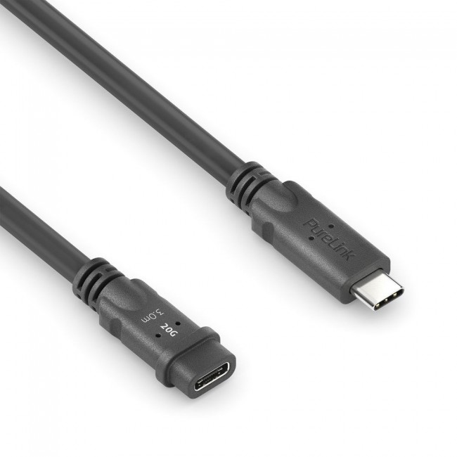 PureLink PI6630-030 USB cable USB4 Gen 2x2 3 m USB C 20 Gbit/s 100 W Black PureLink PI6630-030 USB cable USB4 Gen 2x2 3 m USB C 20 Gbit/s 100 W Black