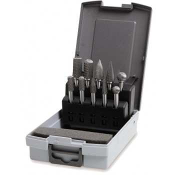 BETA ROTARY CARBIDE MILLING CUTTERS (FILES) 10pcs.