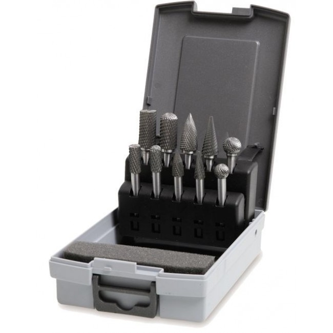 BETA ROTARY CARBIDE MILLING CUTTERS (FILES) 10pcs.