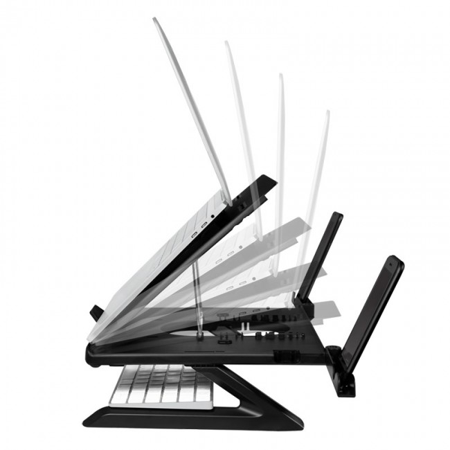 LogiLink AA0133 laptop stand Black 40.6 cm (16