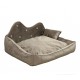 GO GIFT Prince beige XL - pet bed - 60 x 45 x 10 cm