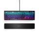 SteelSeries Apex 5 Gaming Keyboard, US Layout, Wired, Black SteelSeries Apex 5 Gaming keyboard Hybrid blue mechanical gaming switches guaranteed for 20 million keypresses, OLED Smart Display displays profiles, game info, Discord messages, and more, Aircra