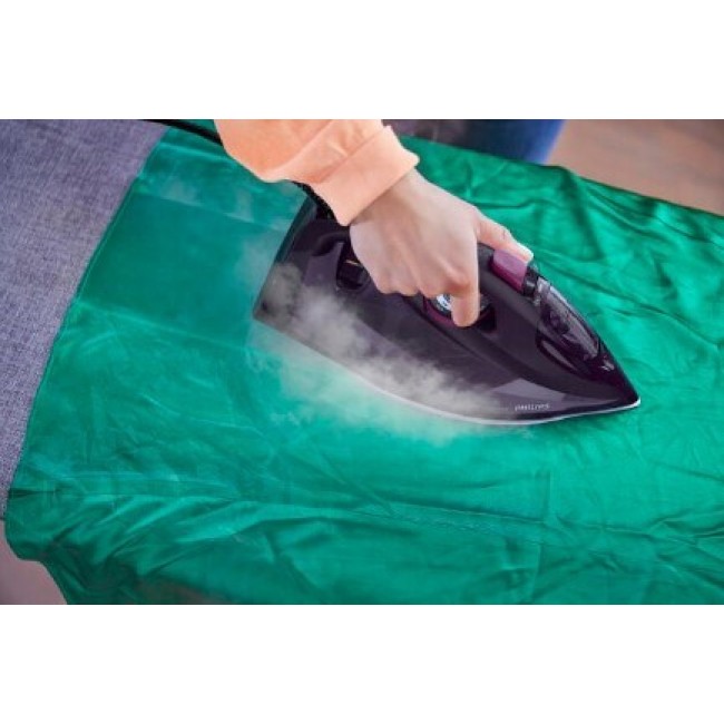 Philips 7000 series DST7061/30 iron Steam iron SteamGlide Elite soleplate 3000 W Purple Philips 7000 series DST7061/30 iron Steam iron SteamGlide Elite soleplate 3000 W Purple