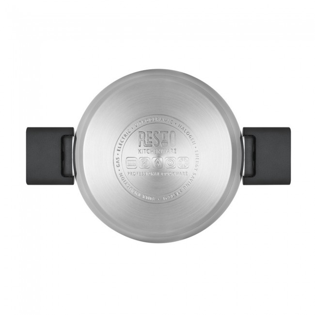 Resto Kitchenware Anser 2.5 L Round Black, Stainless steel Resto Kitchenware Anser 2.5 L Round Black, Stainless steel
