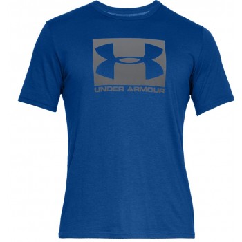 Under Armour Boxed Sportstyle T-shirt Crew neck Short sleeve Cotton, Polyester