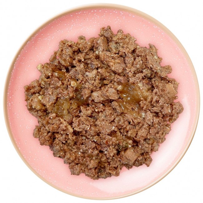 WIEJSKA ZAGRODA Beef with veal and catnip wet food for cats 100g WIEJSKA ZAGRODA Beef with veal and catnip wet food for cats 100g