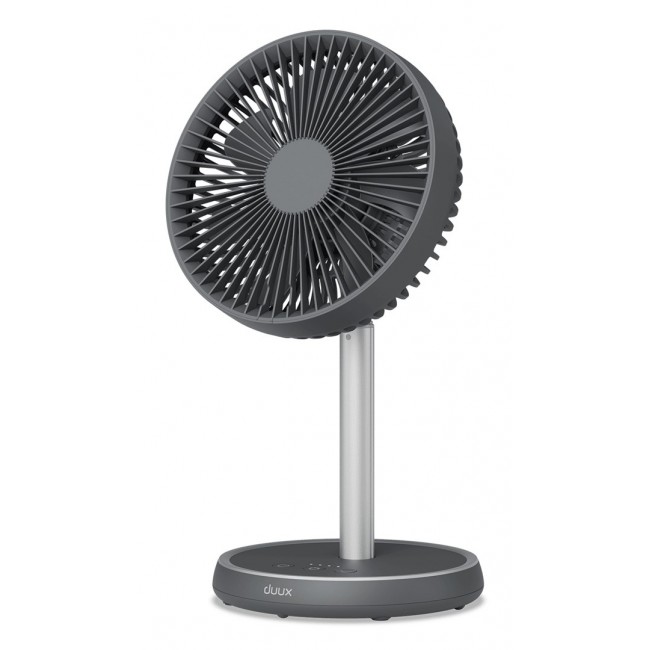 Duux Rize Flex Stand Fan Grey Diameter 21 cm