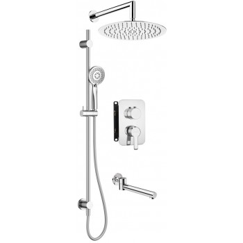 Concealed shower set with mixer BOX