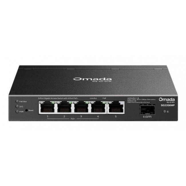 TP-Link SG2206MP network switch L2 Gigabit Ethernet (10/100/1000) Power over Ethernet (PoE)