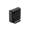 Havit UCLE004 EU - GaN five-port travel charger 140 W, black