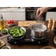 Esperanza EKH010K Electric cooker, top, 2 heating fields, black