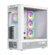 MODECOM Volcano Volcano AQ500 ARGB Midi White