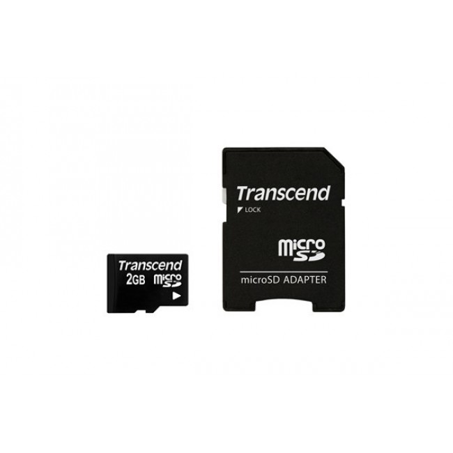 Transcend microSD Flash Card 2GB Transcend microSD Flash Card 2GB