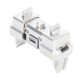 Intellinet 1U Tool-Free Rack Mount Clip (12-Pack), Innovative Solution to Easily Mount 1U Cabinet Accessories in a 10