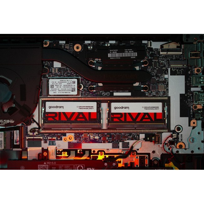 Goodram SODIMM DDR5 2x32GB 5600MHz CL40 DR RIVAL memory module 64 GB 5600 MT/s 262-pin SO-DIMM