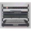 Intellinet 1U Tool-Free Rack Mount Clip (12-Pack), Innovative Solution to Easily Mount 1U Cabinet Accessories in a 10