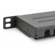 Digitus CAT 6, Class E High Density Patch Panel, shielded, black