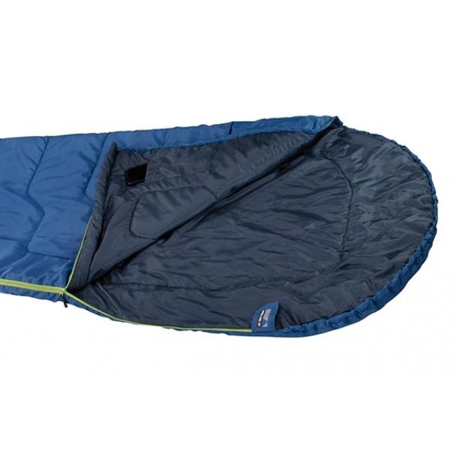 High Peak Easy Travel Semi-rectangular sleeping bag Polyester Blue 20090 High Peak Easy Travel Semi-rectangular sleeping bag Polyester Blue 20090