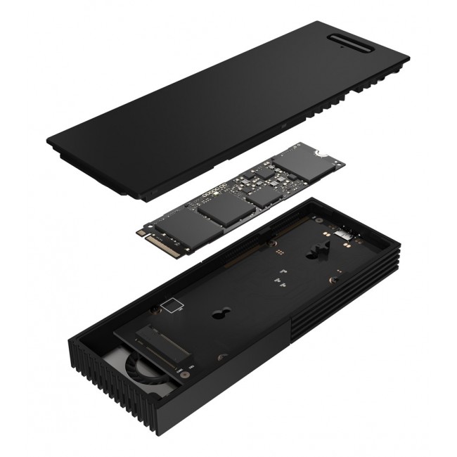 ASUS PA40SU SSD enclosure Black M.2