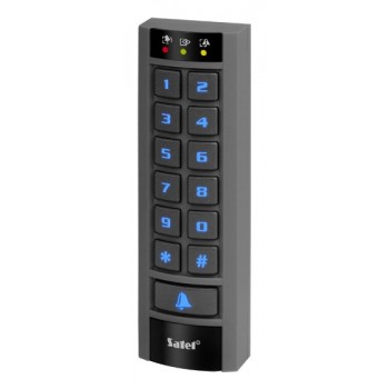 SATEL KEYBOARD WITH READ. INT-SCR-BL
