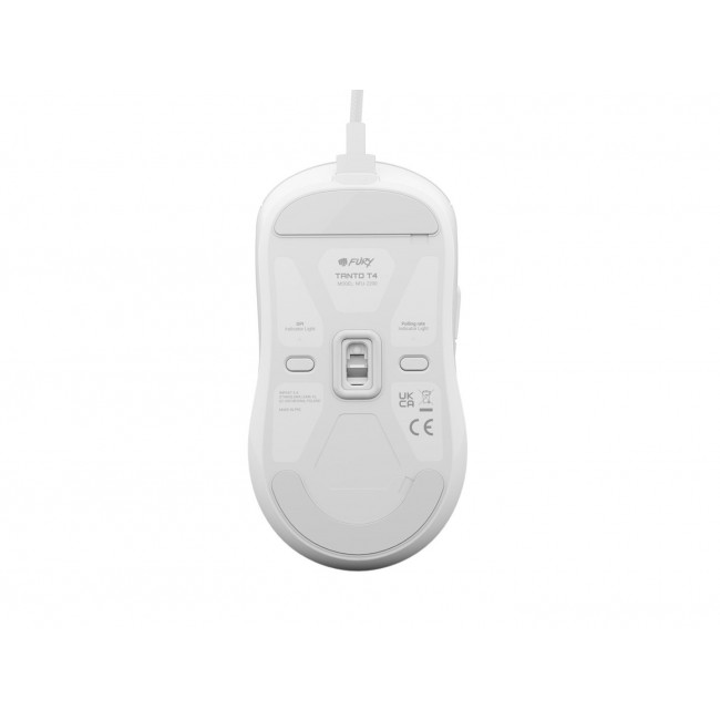 FURY Tanto T4 gaming mouse 12000 dpi RGB wired white FURY Tanto T4 gaming mouse 12000 dpi RGB wired white