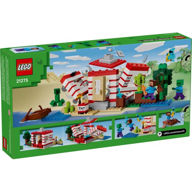 LEGO MINECRAFT 21275 The TNT Jungle House LEGO MINECRAFT 21275 The TNT Jungle House