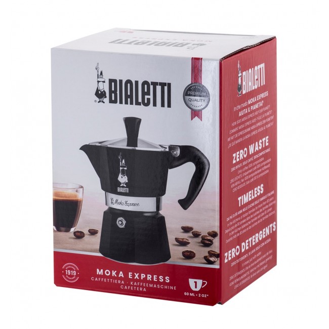 Bialetti 4951 Moka pot Black Bialetti 4951 Moka pot Black