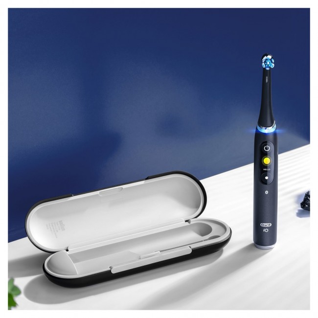 Oral-B iO 80363731 electric toothbrush Adult Rotating-oscillating toothbrush Black, Silver Oral-B iO 80363731 electric toothbrush Adult Rotating-oscillating toothbrush Black, Silver
