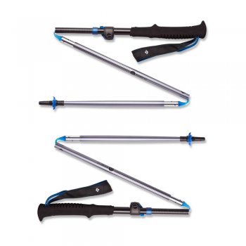 Black Diamond Distance Carbon FLZ Poles Pewter Trekking Poles