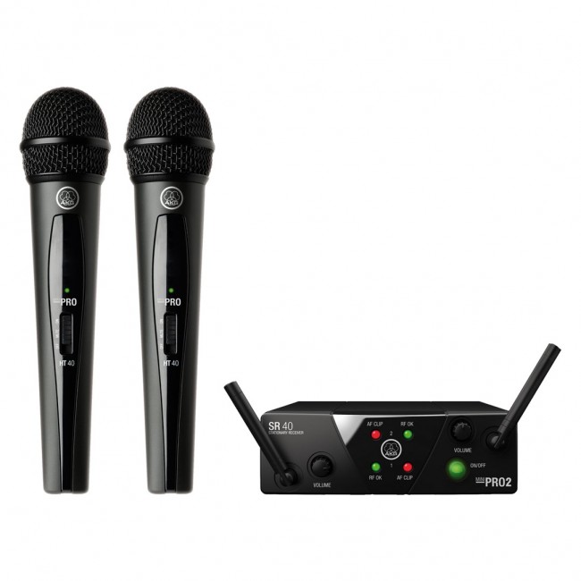 Wireless mic set AKG WMS40 Mini2 Vocal Set BD Wireless mic set AKG WMS40 Mini2 Vocal Set BD