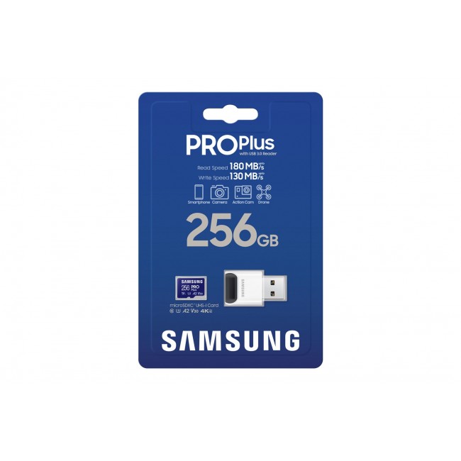 Samsung MB-MD256S 256 GB MicroSDXC UHS-I Class 10 Samsung MB-MD256S 256 GB MicroSDXC UHS-I Class 10