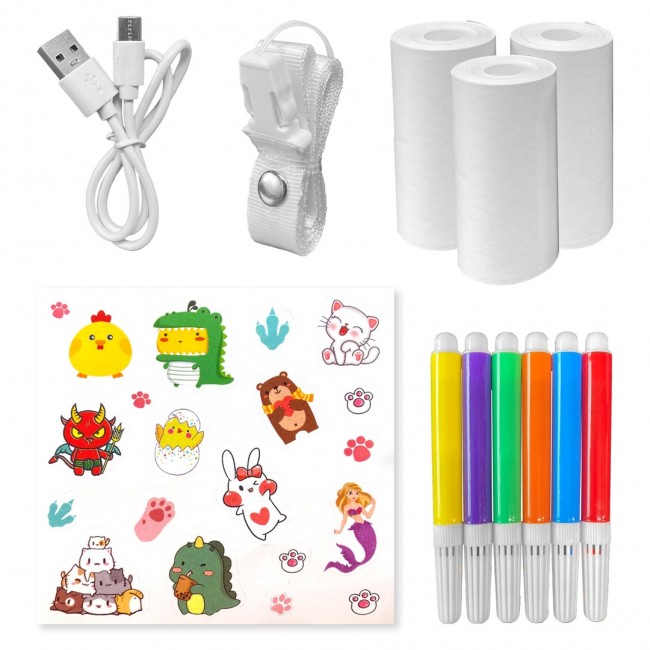 Digital kids camera with thermal printer SNAPI MT4108 Digital kids camera with thermal printer SNAPI MT4108