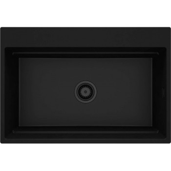 Magnetic granite sink 1-bowl