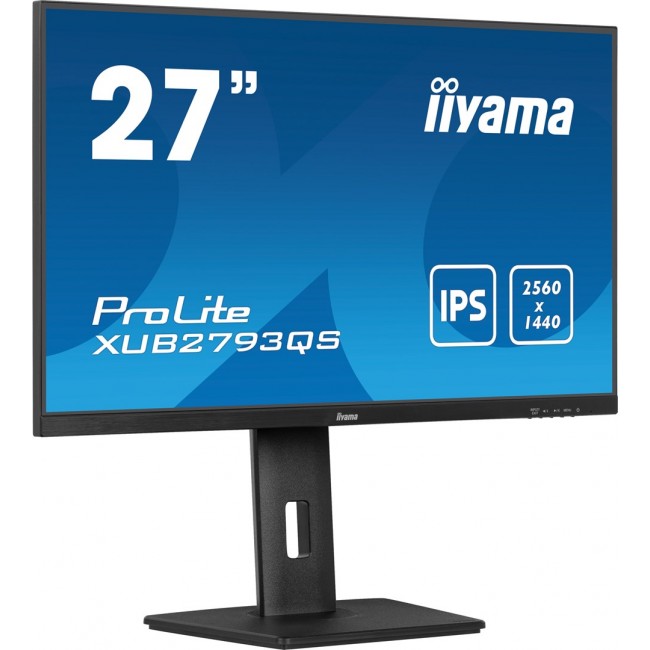 iiyama ProLite XUB2793QS-B7 computer monitor 68.6 cm (27 iiyama ProLite XUB2793QS-B7 computer monitor 68.6 cm (27