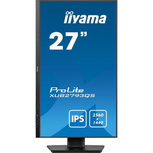 iiyama ProLite XUB2793QS-B7 computer monitor 68.6 cm (27 iiyama ProLite XUB2793QS-B7 computer monitor 68.6 cm (27