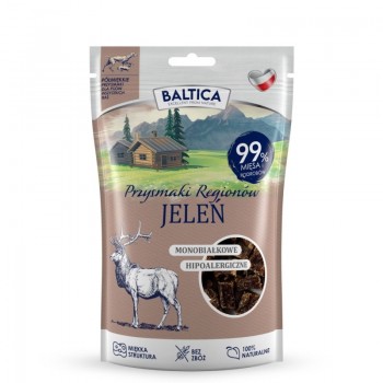 BALTICA Przysmaki region w Monoprotein Deer - dog treat - 80g