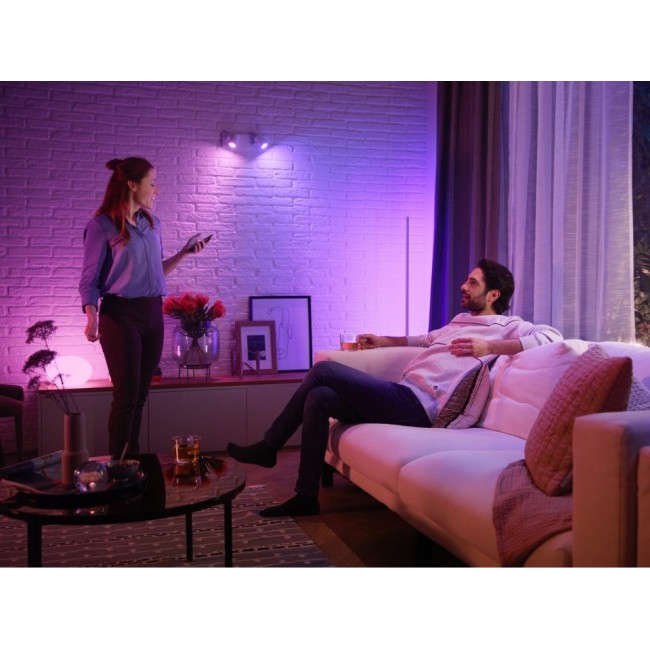 Philips Hue White and colour ambience GU10 Smart lighting spot 4.2 W