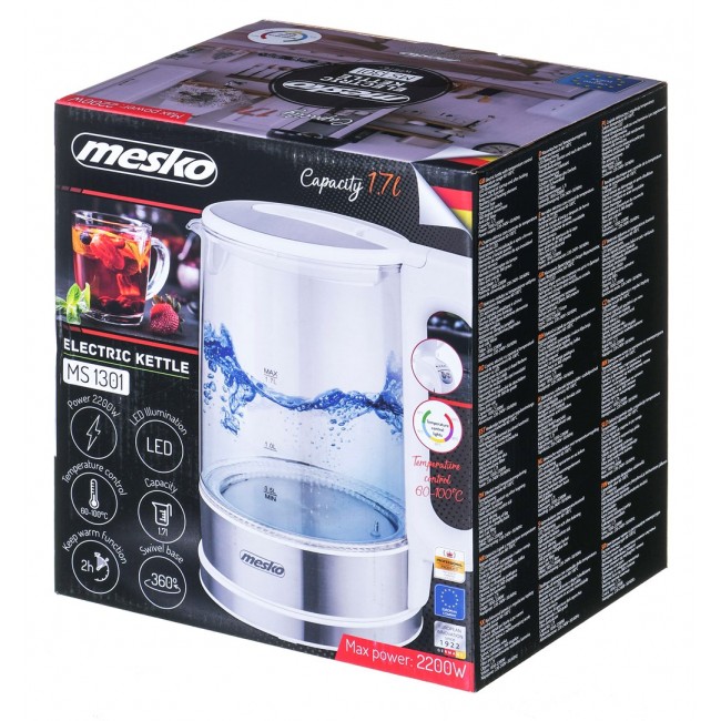 MESKO MS 1301W electric kettle MESKO MS 1301W electric kettle