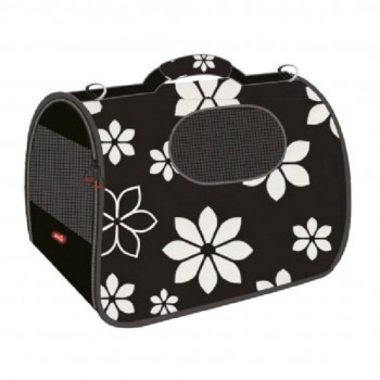 ZOLUX Nomad Flower M pet carrier bag for dogs and cats 43.5 25 28.5 cm