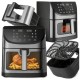 Extralink AIR FRYER FRYTKOWNICA BEZTLUSZCZOWA 8L 1800W 200 STOPNI Extralink AIR FRYER FRYTKOWNICA BEZTLUSZCZOWA 8L 1800W 200 STOPNI