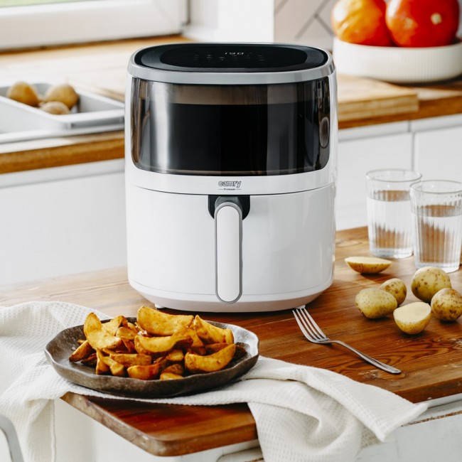 Camry Premium CR 6313 fryer Single 5 L Stand-alone 2000 W Hot air fryer White, Black Camry Premium CR 6313 fryer Single 5 L Stand-alone 2000 W Hot air fryer White, Black